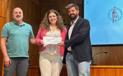 La Cátedra FUDEN – UCAV entrega el premio al mejor TFG 22/23