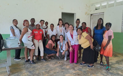 Gratitud. La reflexión de las enfermeras becadas en Dominicana con el proyecto de la AACD